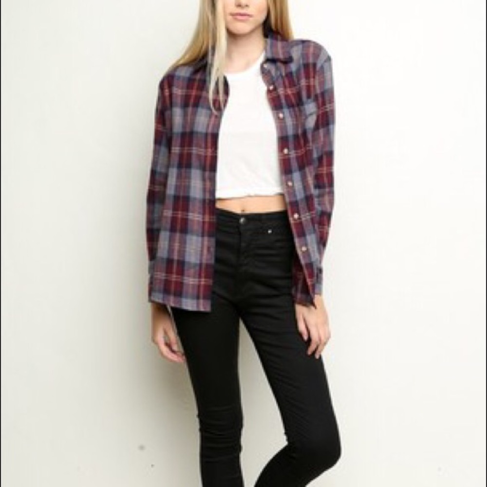 Brandy Melville flannel